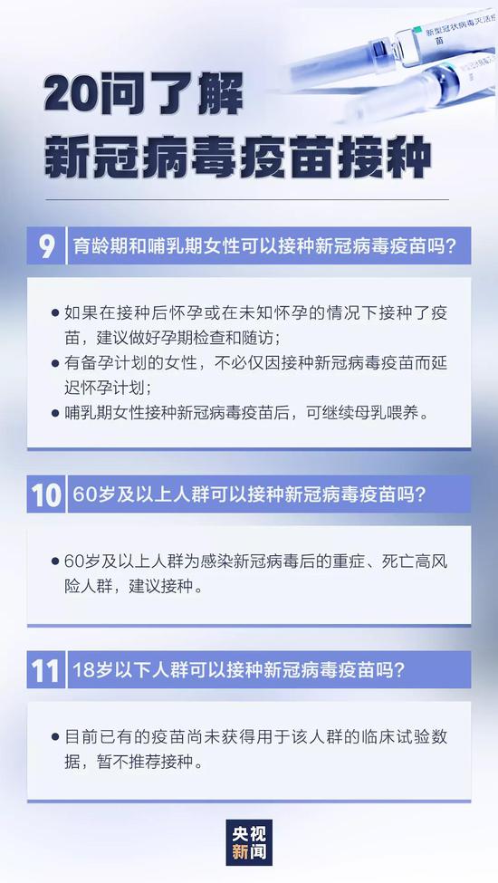 新冠疫苗接种有这些变化 速查！