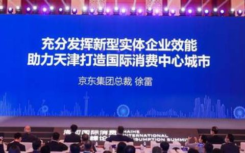 海河国际消费高峰论坛：华为、京东领跑新型实体企业百强榜