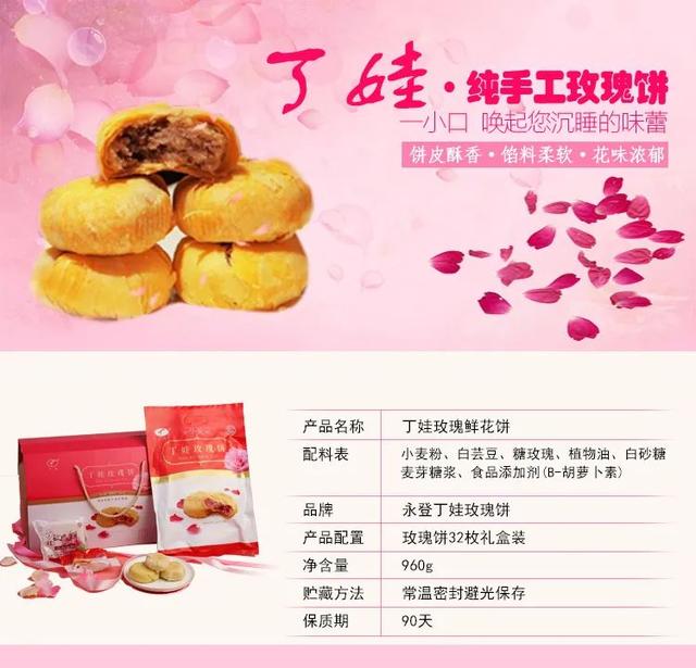 每日推荐：甘肃特色产品——永登丁娃玫瑰饼