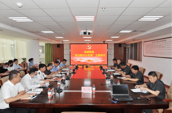 党建联建聚合力 共筑发展同心圆 “我为群众办实事”主题研讨