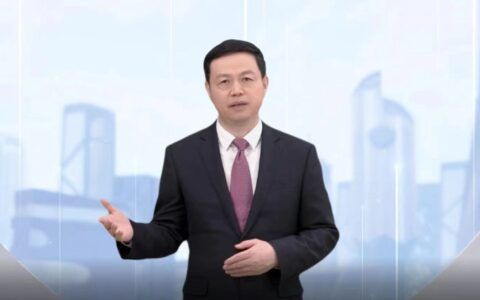 中国移动董事长杨杰以“数智人”方式出席2023年世界移动通信大会并作主旨演讲