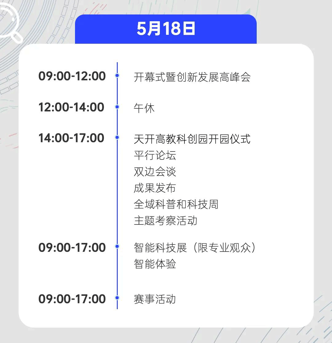 倒计时二十天，第七届世界智能大会日程抢先看