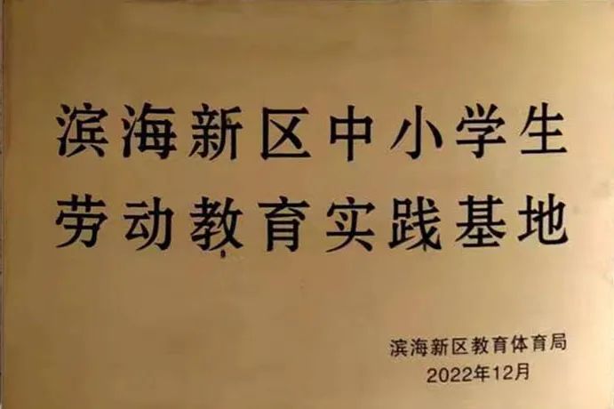 滨海新区博物馆被评为首批滨海新区中小学生劳动教育实践基地