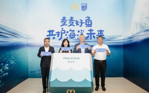 麦当劳中国鱼堡上新生态标识，保护海洋渔业资源生生不息