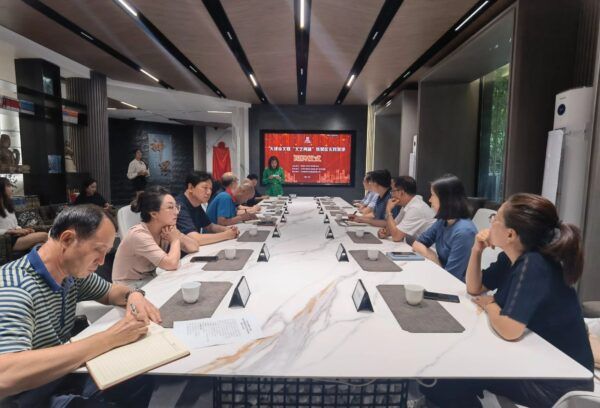 “文艺两新”集聚区实践基地在高新区企业天津神界文化集团揭牌