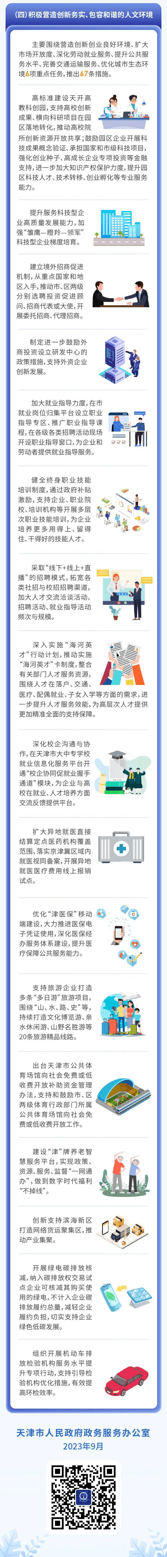 天津市新一轮优化营商环境措施