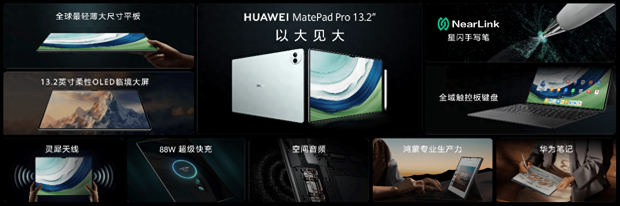 华为举办新品发布会 全新MatePad Pro等多款重磅新品发