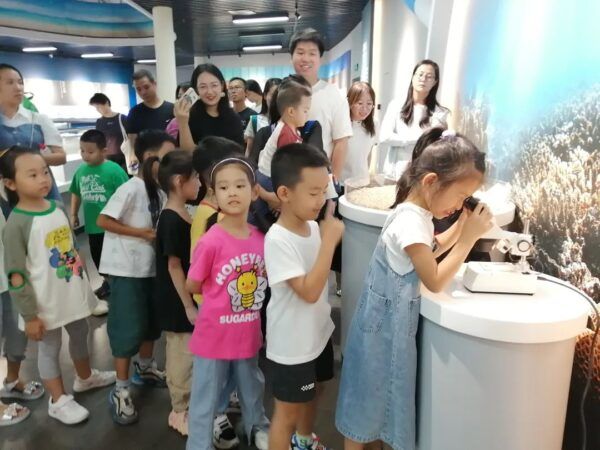 古林古海岸遗迹博物馆开展“与海洋对‘画’”主题实践活动