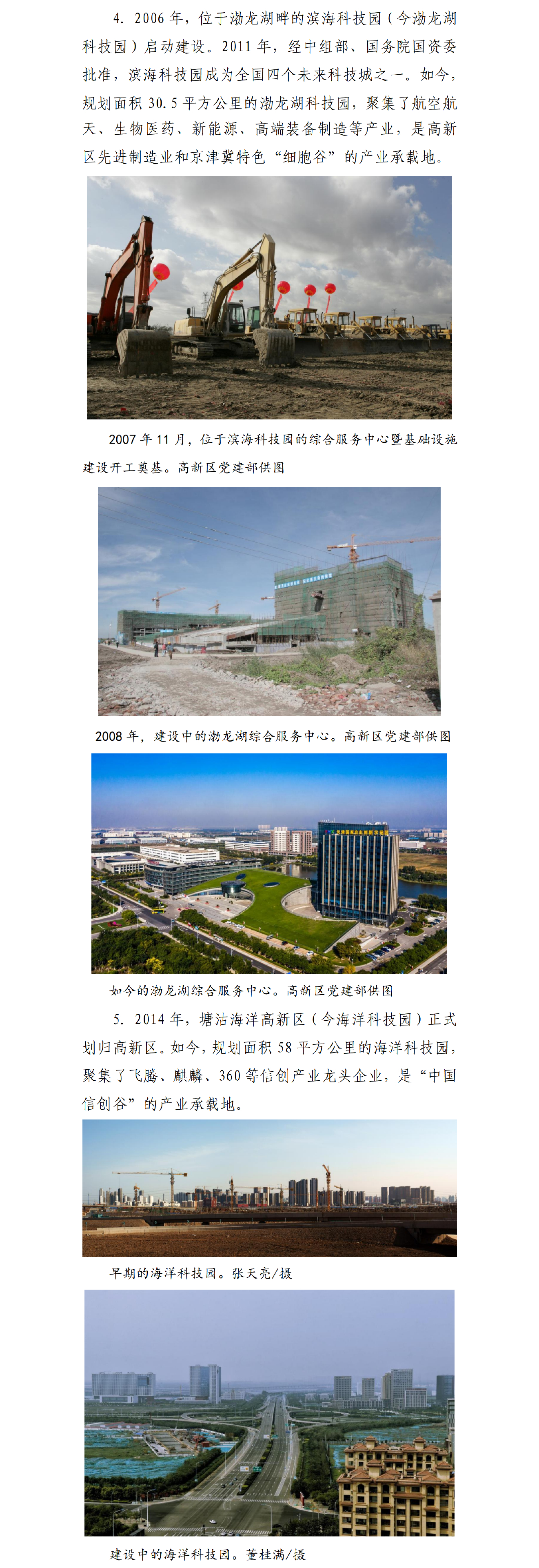 “光阴的故事”系列报道之一 天津高新区：从科贸一条街到“一区多园”