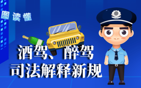 一图读懂 | 酒驾、醉驾司法解释新规