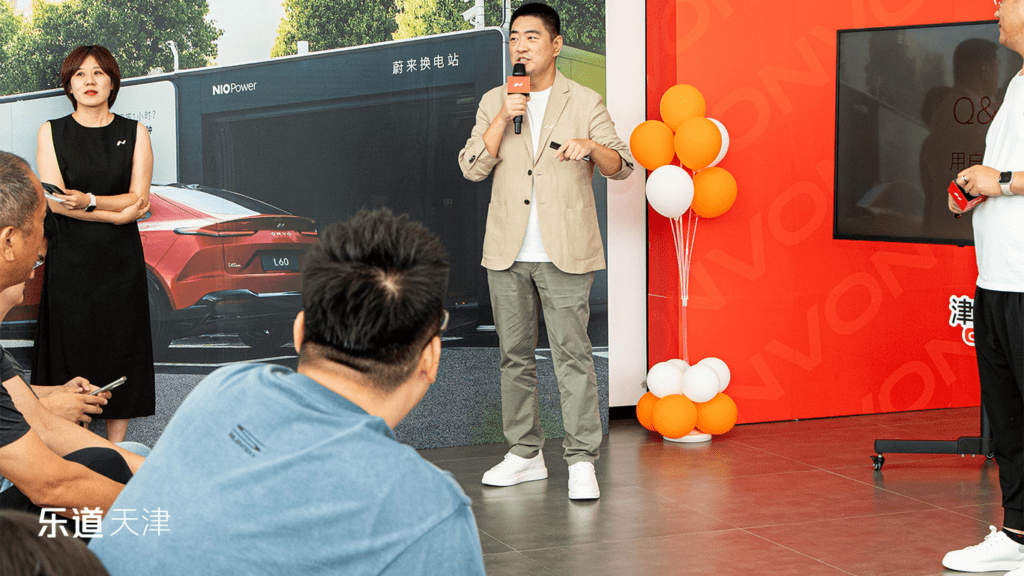 乐道L60实车抢先亮相天津