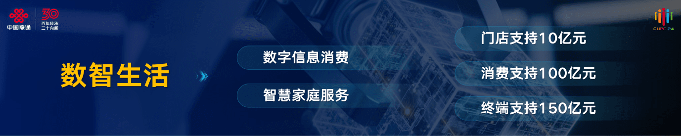 2024 年中国联通大会，陈忠岳发表向新同行主旨演讲