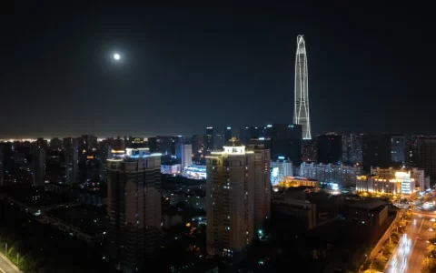 灯光秀、烟火气……滨城这里夏夜超嗨