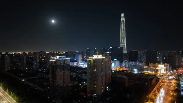 灯光秀、烟火气……滨城这里夏夜超嗨