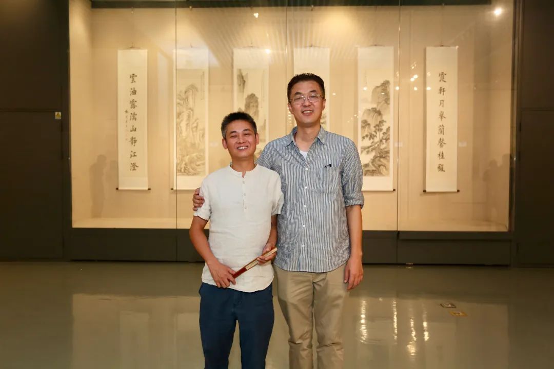 王宝利山水画作品展在滨海美术馆开幕 75件套作品呈现“翰墨蕴香”