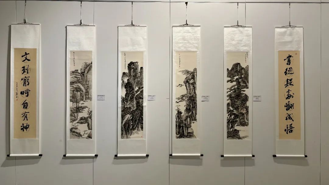 王宝利山水画作品展在滨海美术馆开幕 75件套作品呈现“翰墨蕴香”