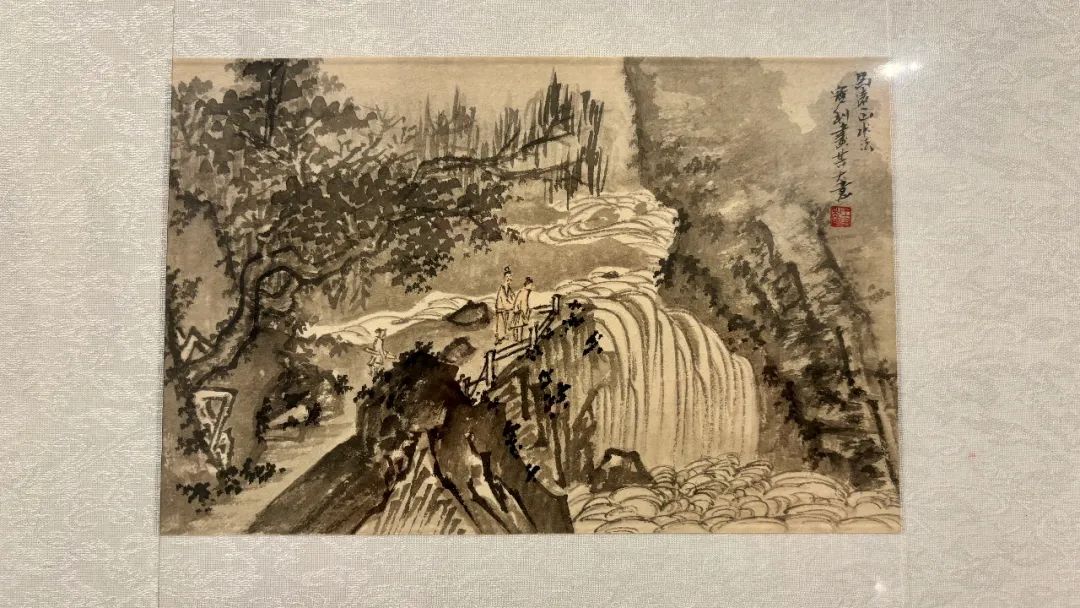 王宝利山水画作品展在滨海美术馆开幕 75件套作品呈现“翰墨蕴香”