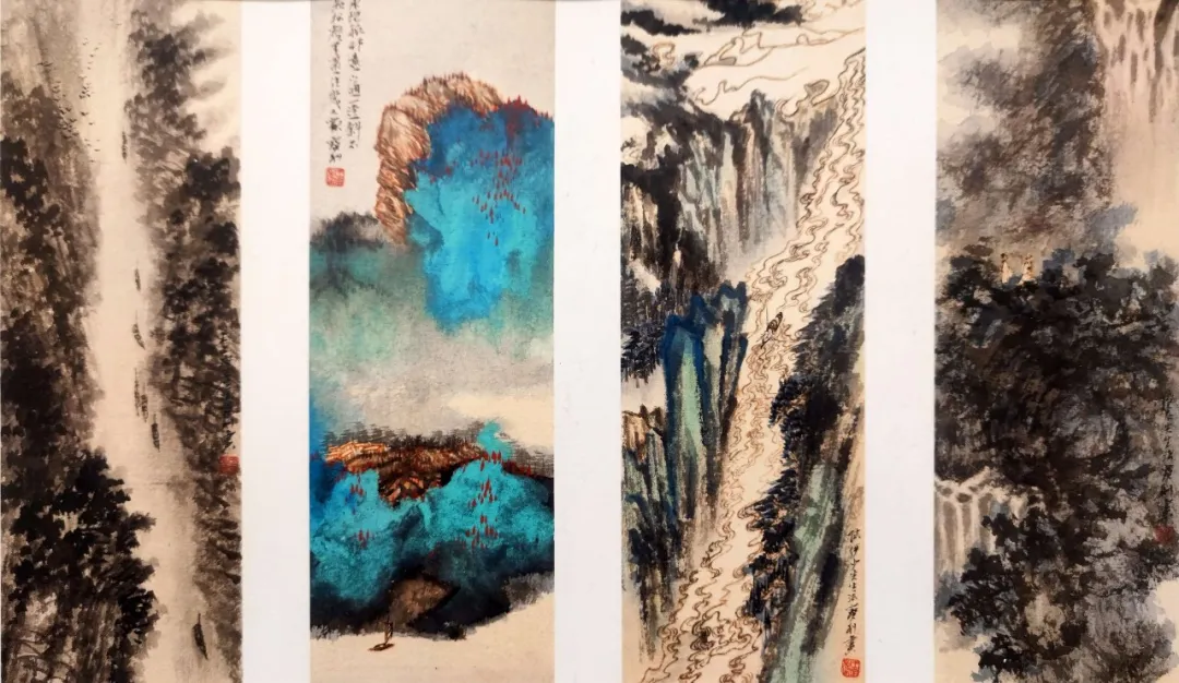 “翰墨蕴香 山高水长”王宝利山水画线上作品展（一）
