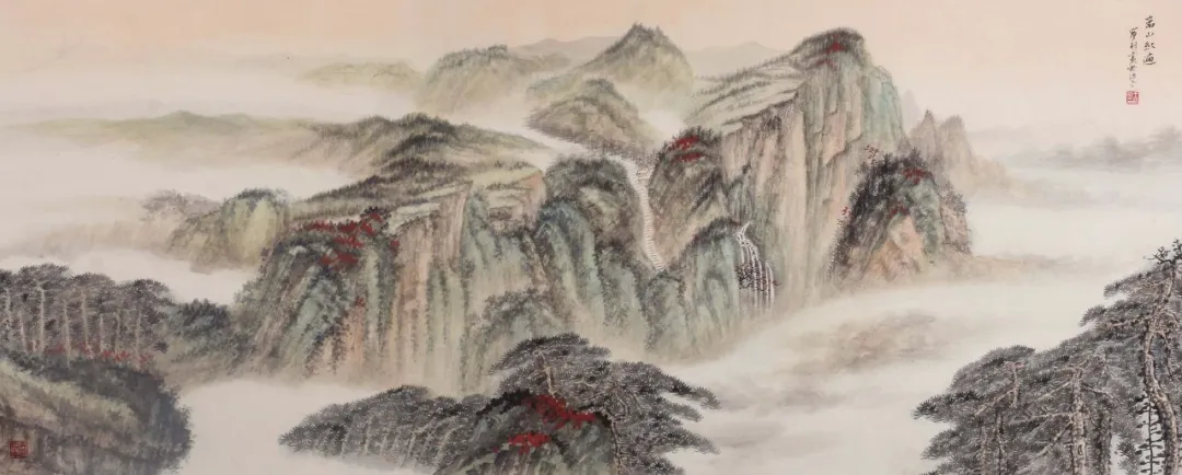 “翰墨蕴香 山高水长”王宝利山水画线上作品展（三）