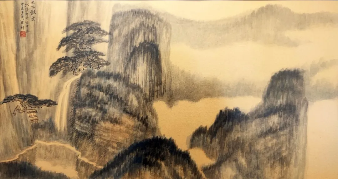“翰墨蕴香 山高水长”王宝利山水画线上作品展（一）