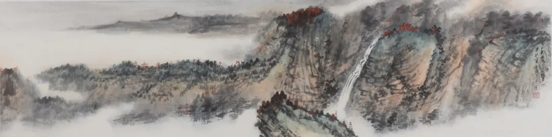 “翰墨蕴香 山高水长”王宝利山水画线上作品展（三）