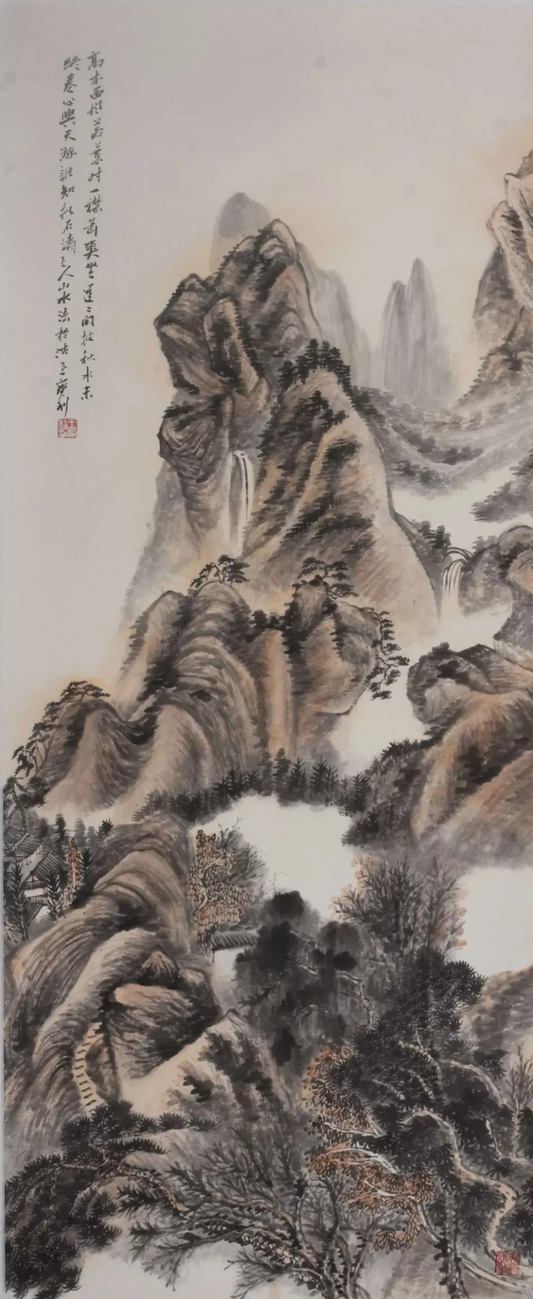 “翰墨蕴香 山高水长”王宝利山水画线上作品展（三）