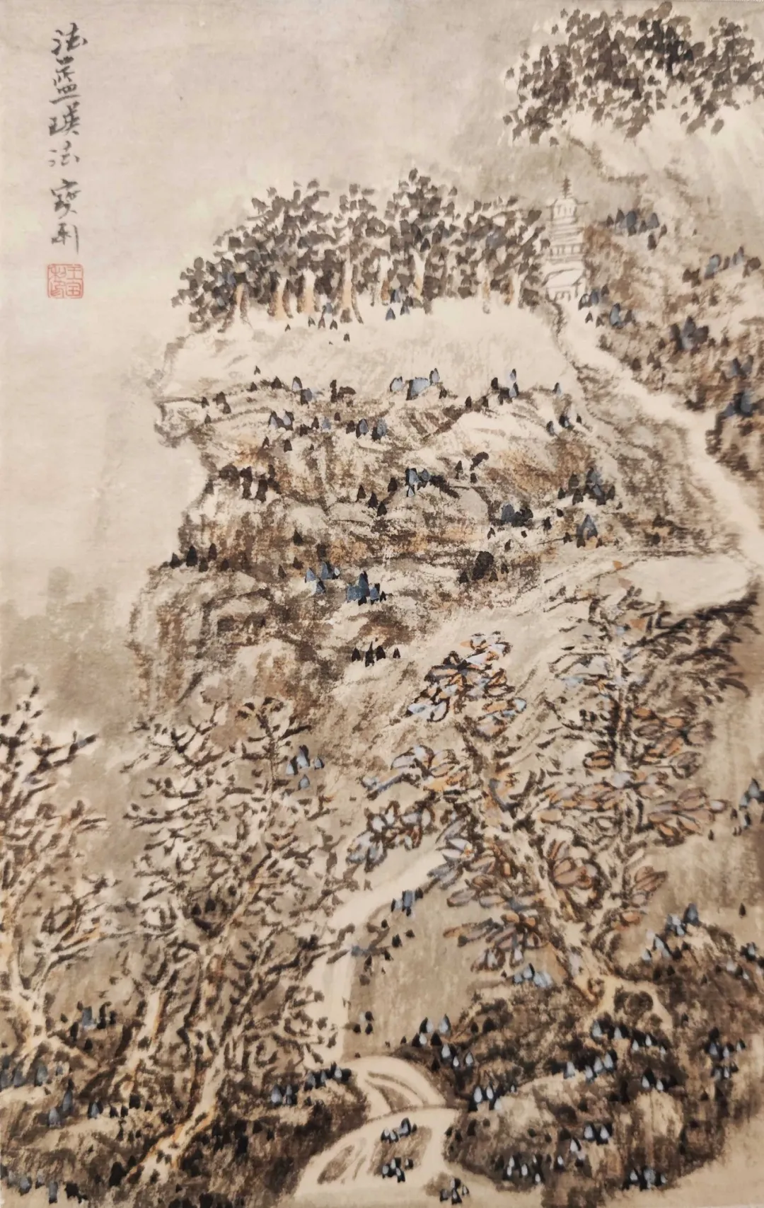 “翰墨蕴香 山高水长”王宝利山水画线上作品展（三）