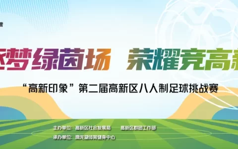 逐梦绿茵场 荣耀竞高新——“高新印象” 第二届高新区足球挑战赛超燃启幕！
