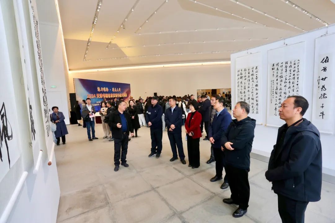 “魅力滨海·遇见大同——2024天津书画名家优秀作品大同展”在大同美术馆开幕