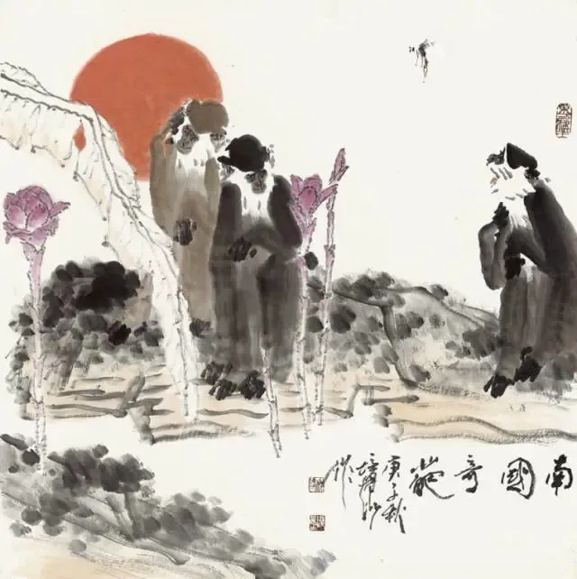 徐培晨艺术馆藏展在滨海新区美术馆正式开展