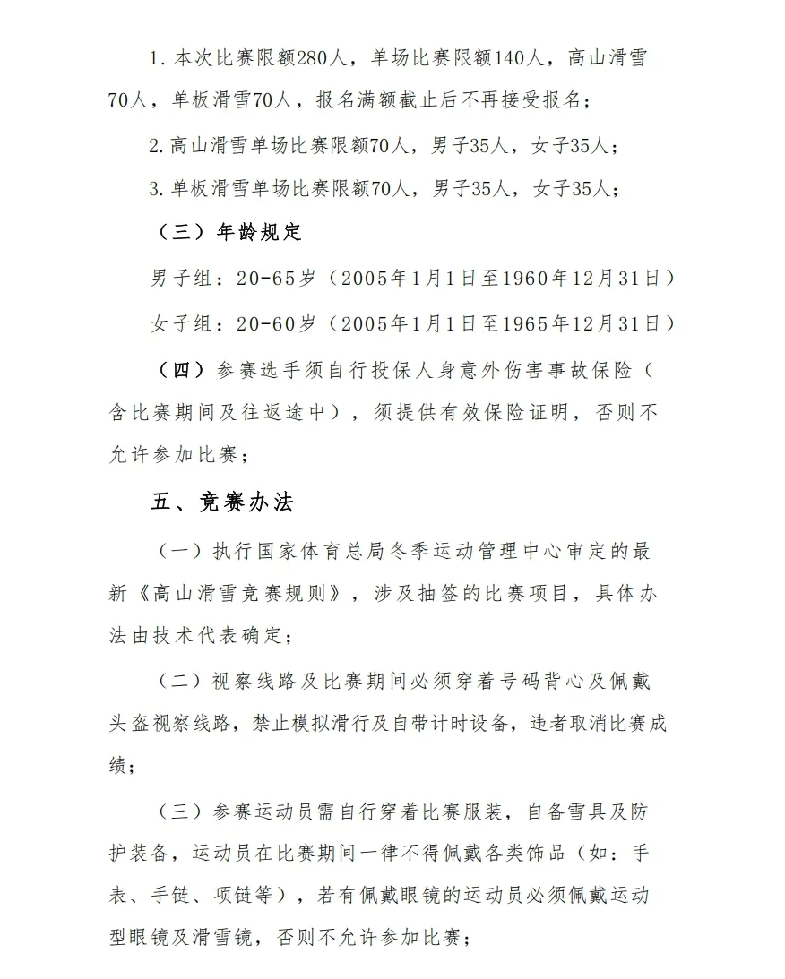 2025“市民杯”滑雪公开赛，展现你的滑雪风采！