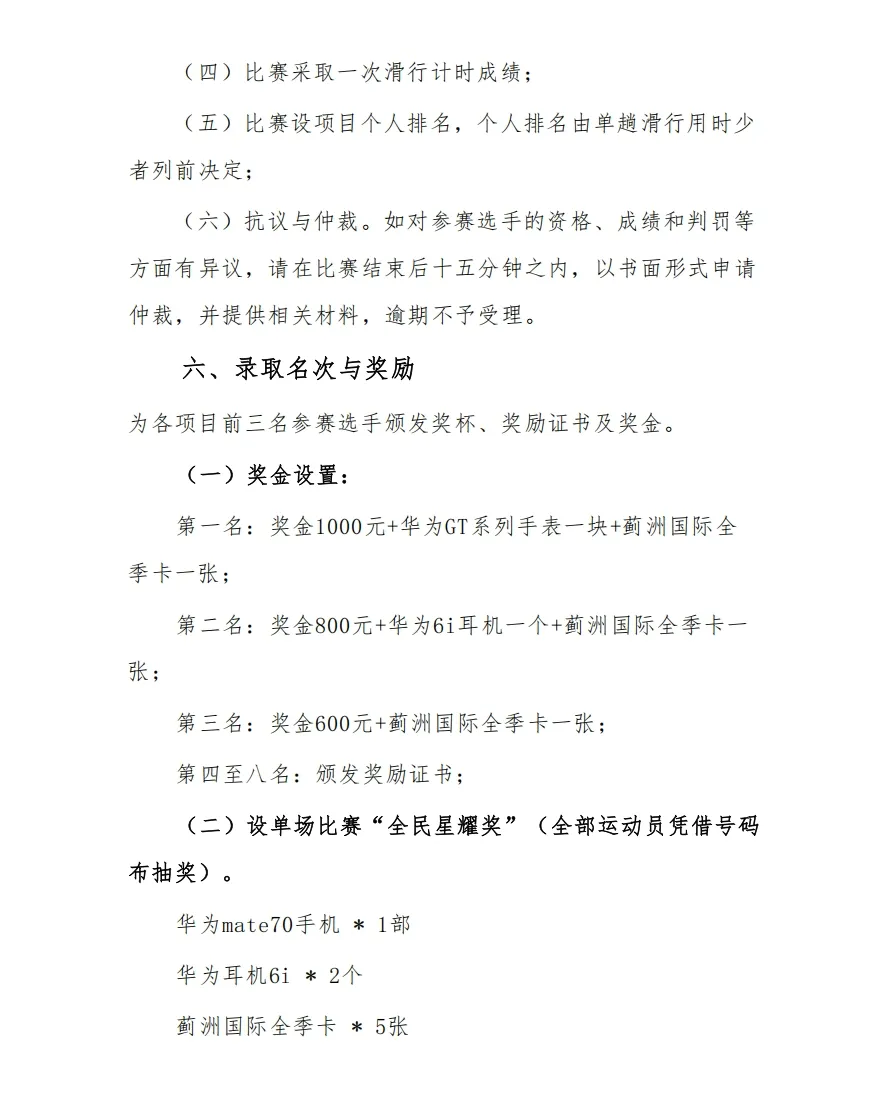 2025“市民杯”滑雪公开赛，展现你的滑雪风采！