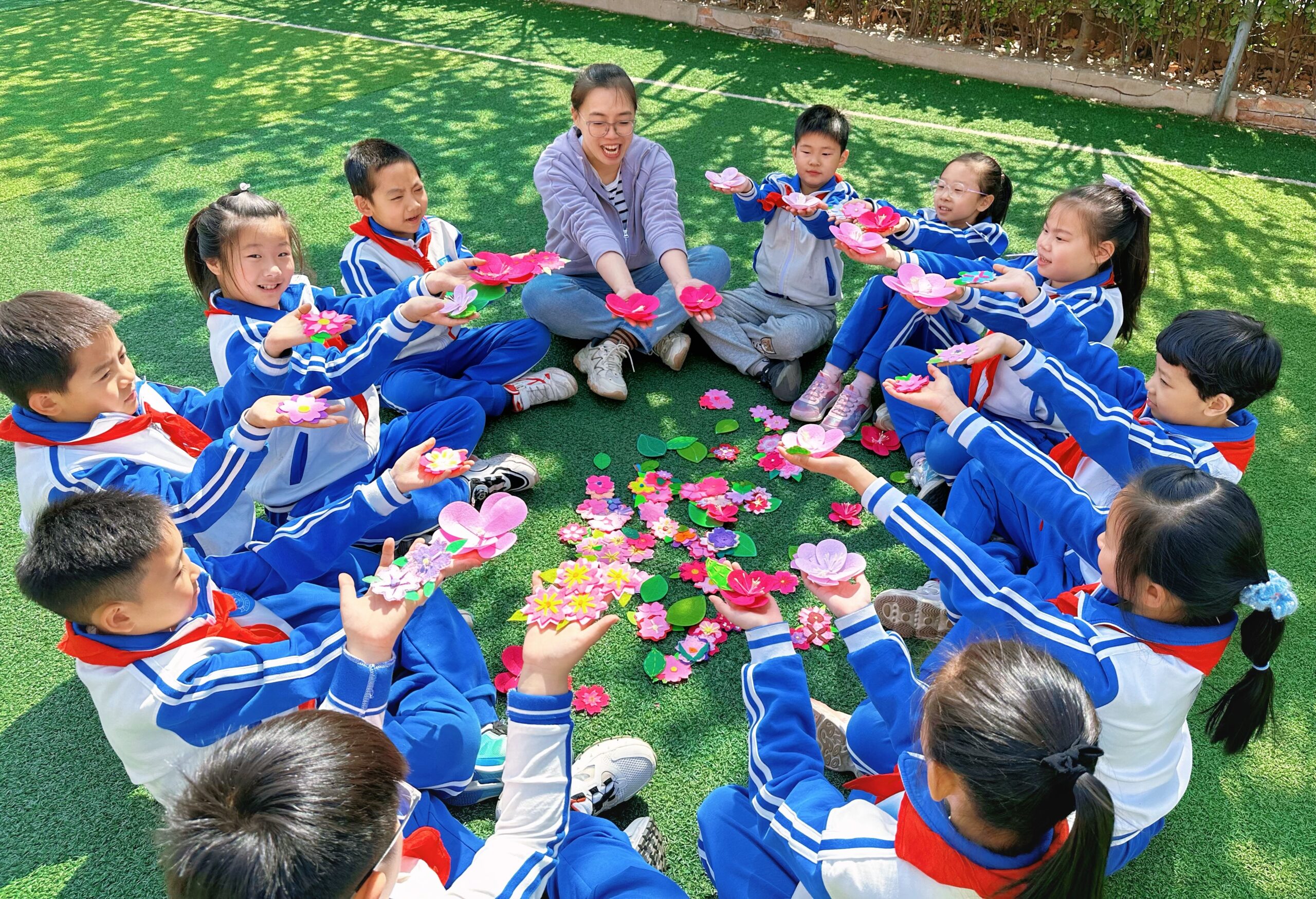 春日劳动课   “布”就海棠梦