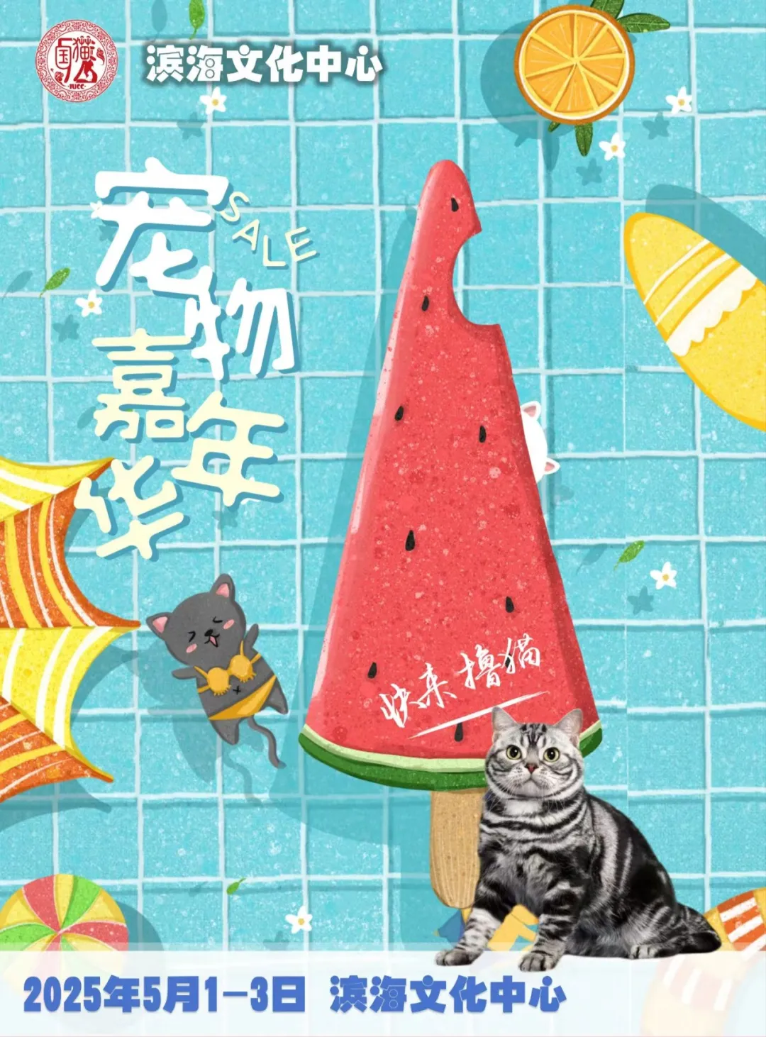 滨海文化中心 | 首届萌宠星球·漫游乐园主题宠物展内容抢先看！