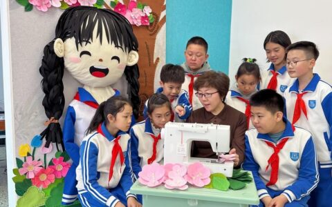 春日劳动课   “布”就海棠梦