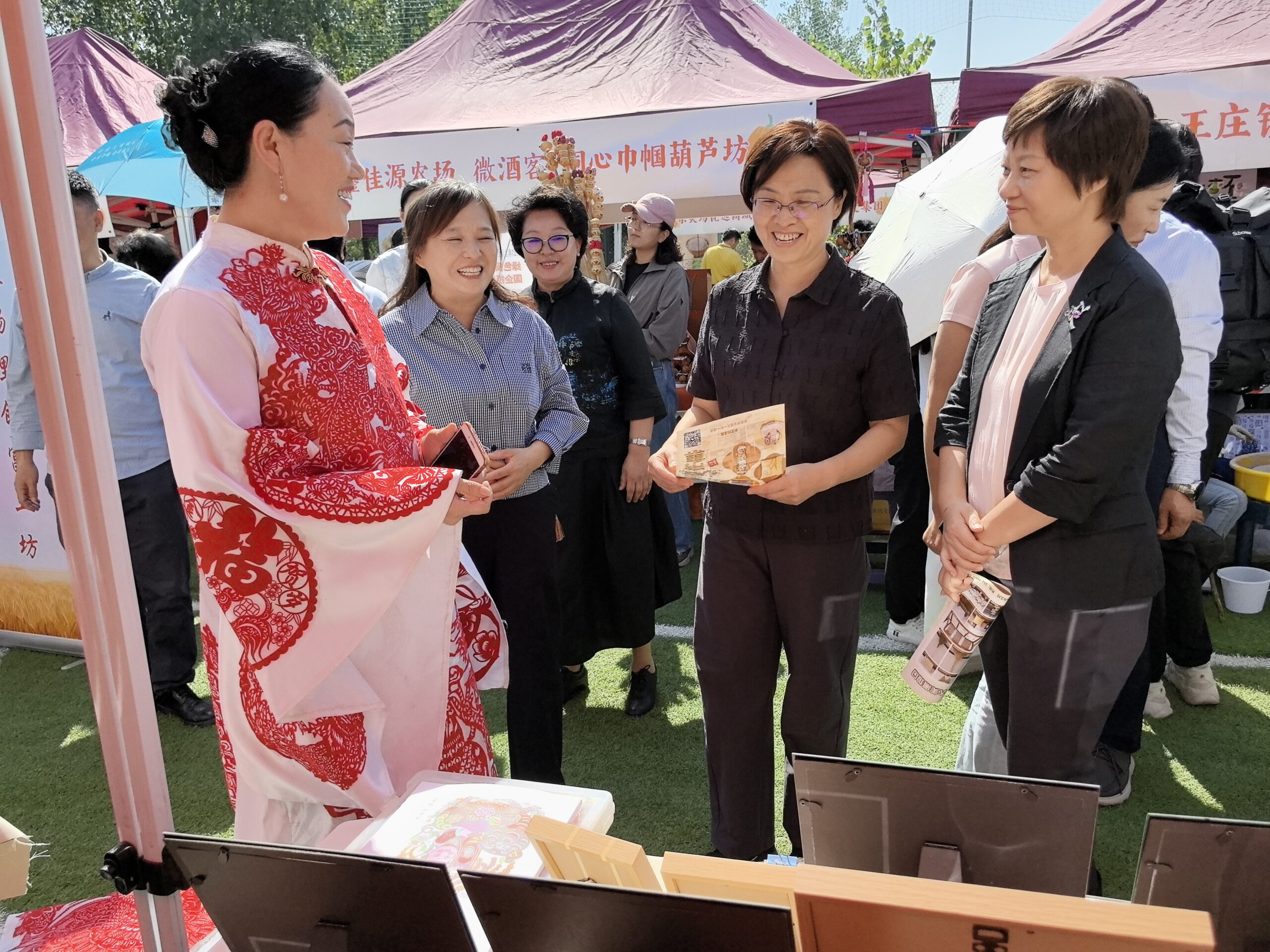 庆丰收、话美满 天津市巾帼新农人庆丰收暨好产品市集活动圆满举办