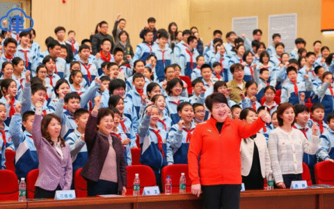 重磅！奥运冠军现身高新区，这所学校学生太幸福了