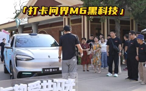 天津花粉齐聚津一Park 打卡问界M6黑科技